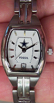 Dallas Cowboys Women Ladies 3 Hand Analog Logo Watch